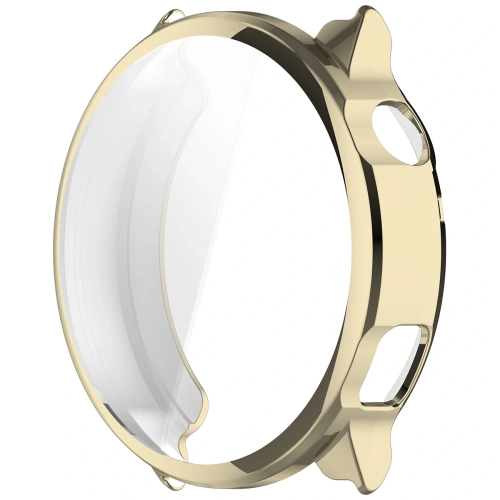 Etui z osłoną ekranu Bizon Case Watch Felipe do Garmin Venu 4 41mm złote