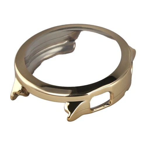 Etui z osłoną ekranu Bizon Case Watch Felipe do Garmin Venu 4 41mm złote