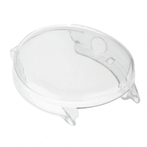 Etui z osłoną ekranu Bizon Case Watch Felipe do Garmin Venu 4 45mm przeźroczyste