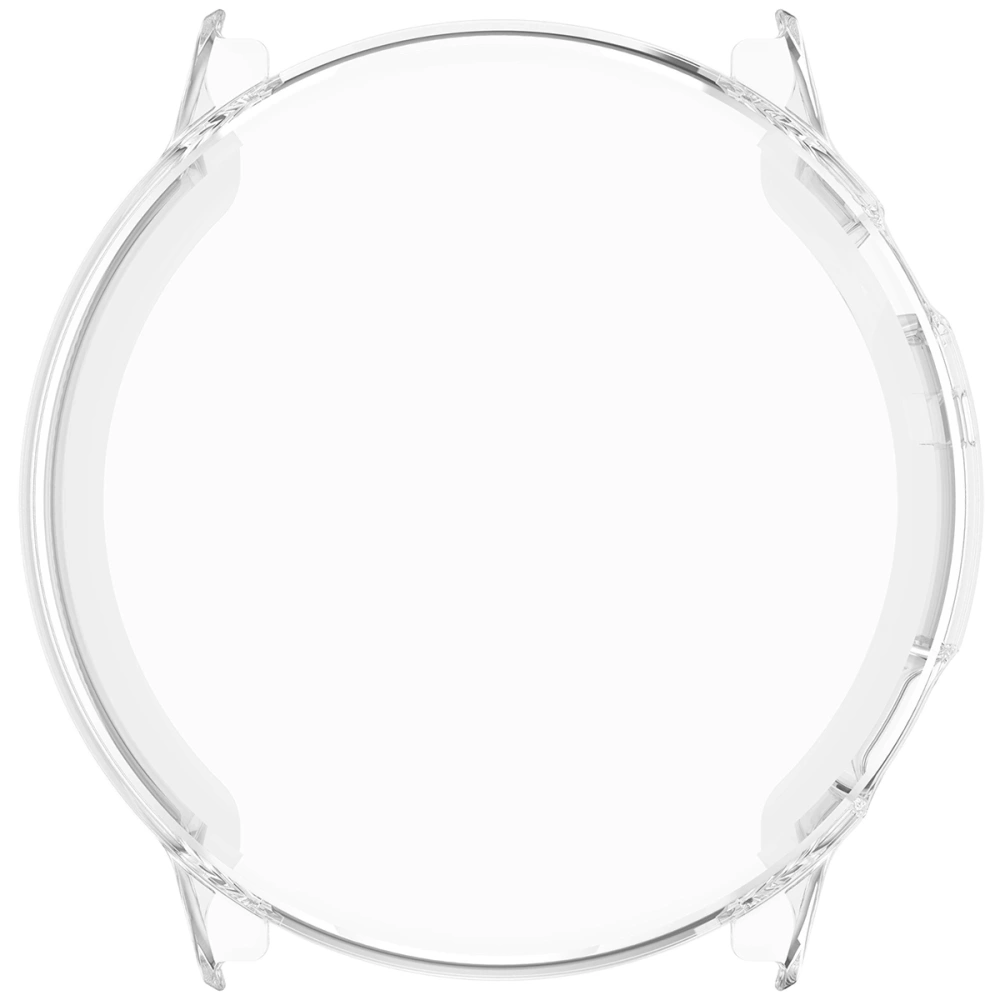 Etui z osłoną ekranu Bizon Case Watch Felipe do Garmin Venu 4 45mm przeźroczyste