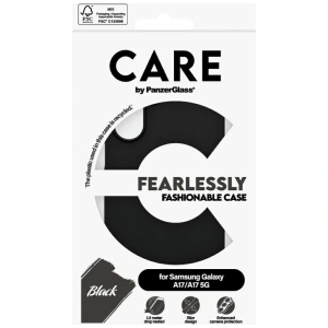 Etui CARE by PanzerGlass Fearlessly Fashionable do Samsung Galaxy M17 5G / A17 / A17 5G czarny