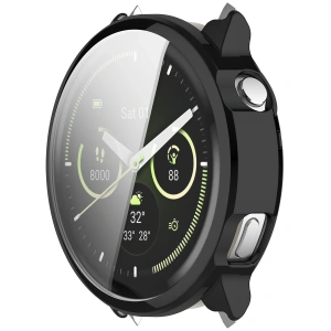 Etui z osłoną ekranu Bizon Case Watch Felipe do Garmin Venu 4 45mm czarne