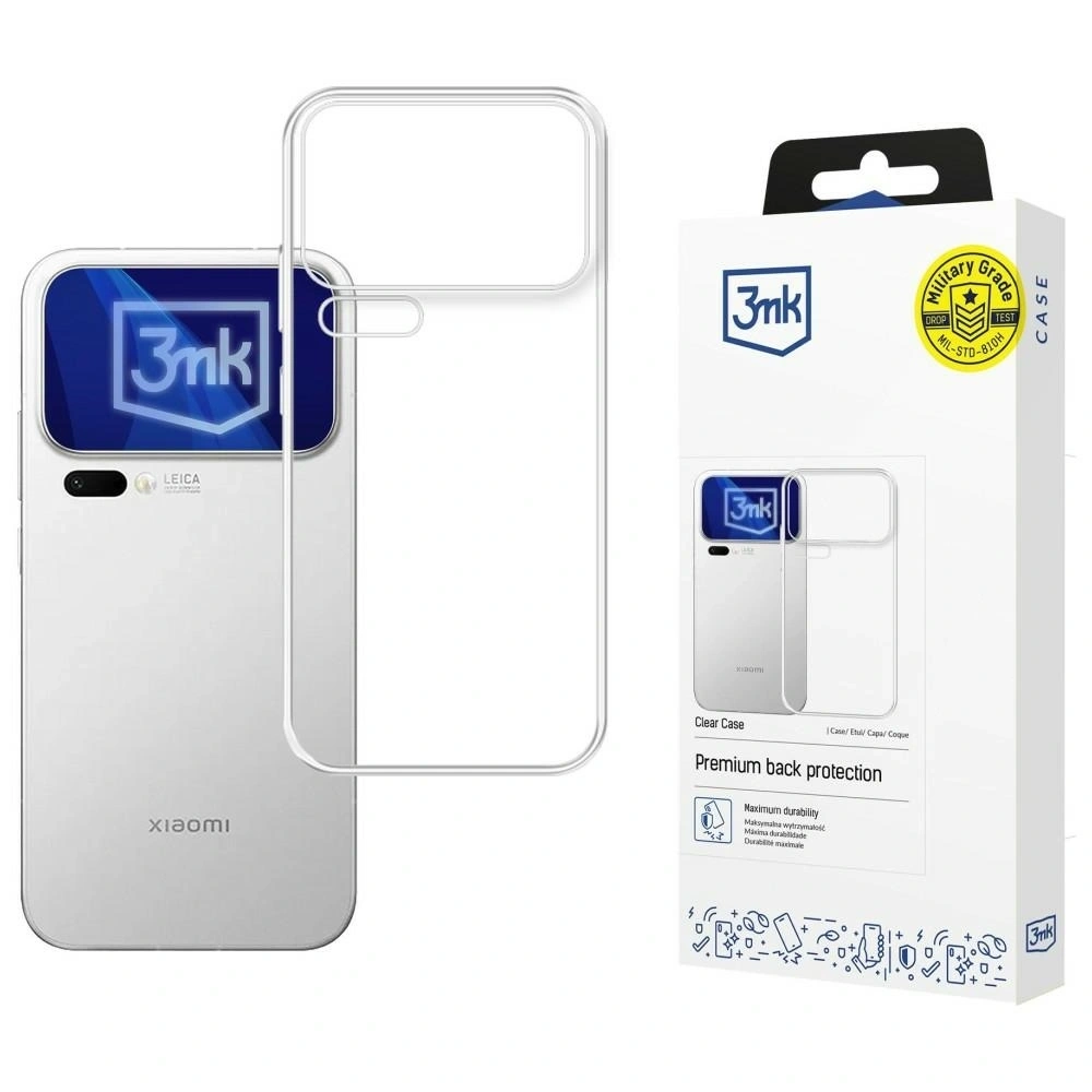 Etui 3MK Clear Case do Xiaomi 17 Pro Max