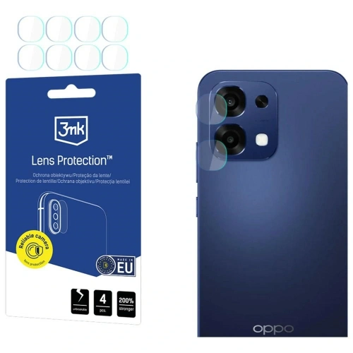 Ochrona na obiektyw aparatu 3MK Lens Protection do Oppo A6 Pro 5G CPH2781 [4 PACK]
