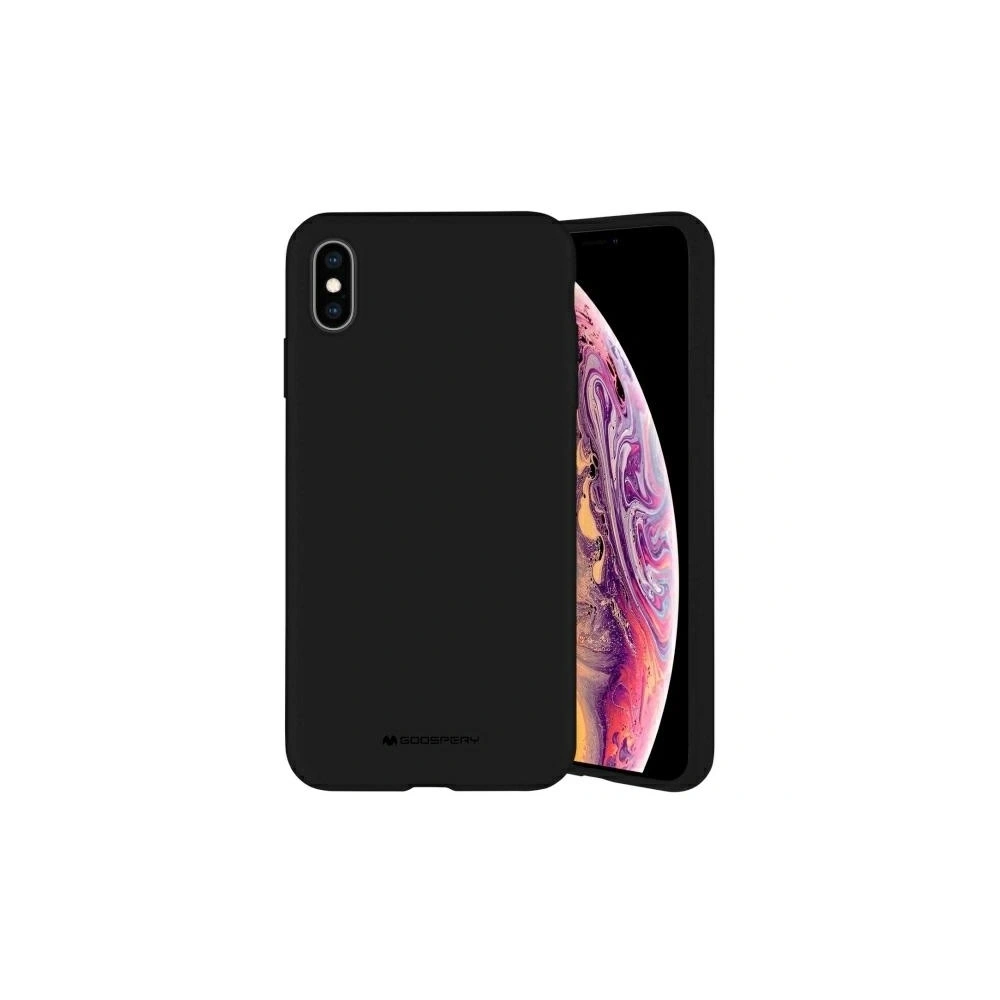 Etui Mercury Silicone do Samsung Galaxy S22 Ultra czarny