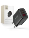 Ładowarka sieciowa Tech-Protect NCA65W-GAN USB-A, 2xUSB-C Network Charger PD 65W / QC3.0 Black