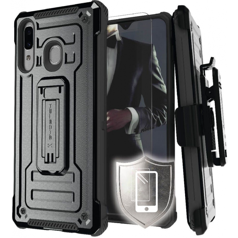 Buy Ghostek Iron Armor 2 Samsung Galaxy A20/A30/A30s/A50/A50s Black + Screen Protector - 811663033812 - GHO142BLK - Homescreen.pl