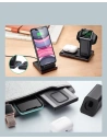 Buy ESR 3in1 Wireless Charging Station Black - ESR206BLK - {ean13} - Home Screen Store Europe
