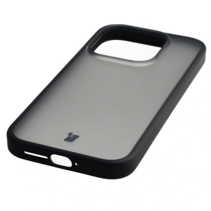 Etui Bizon Case Angelo do Xiaomi 17 przydymione z czarną ramką