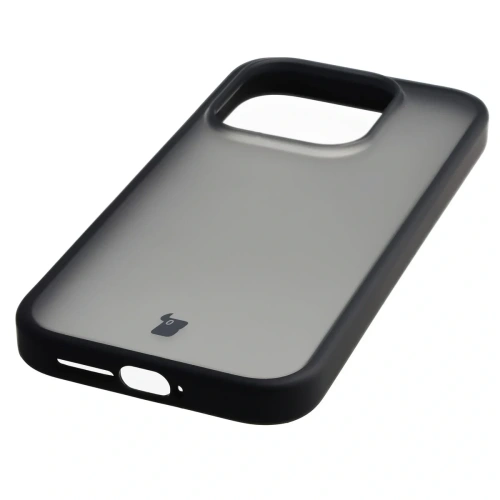 Etui Bizon Case Angelo do Xiaomi 17 przydymione z czarną ramką