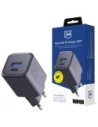 Ładowarka sieciowa 3MK Hyper Charger PD 33W GaN QC4+ PPS AFC FCP SCP USB-A + USB-C czarny