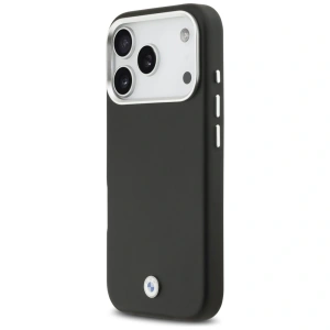 Etui BMW Sign Full Wrapped Metal MagSafe do Apple iPhone 17 Pro czarny