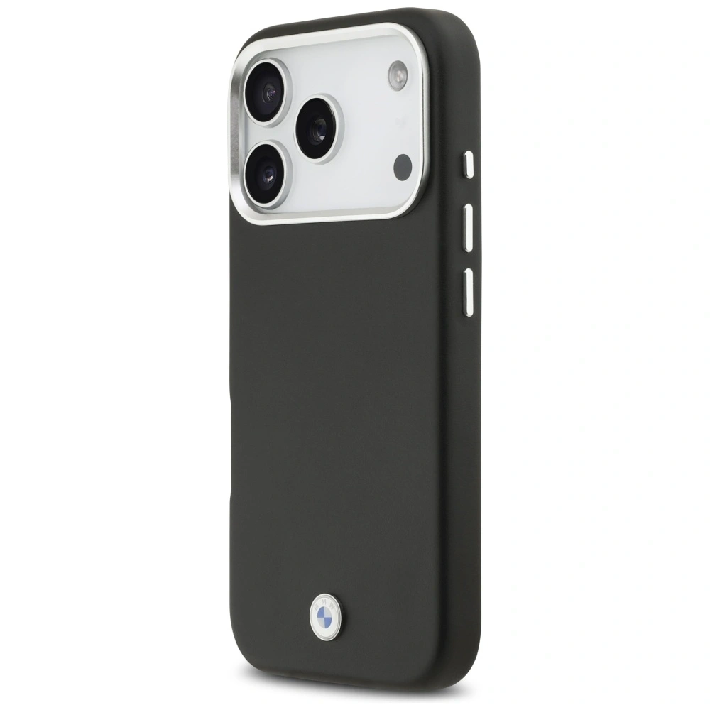 Etui BMW Sign Full Wrapped Metal MagSafe do Apple iPhone 17 Pro czarny