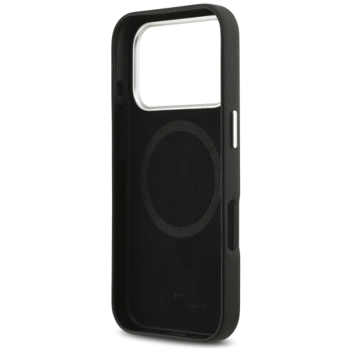 Etui BMW Sign Full Wrapped Metal MagSafe do Apple iPhone 17 Pro czarny