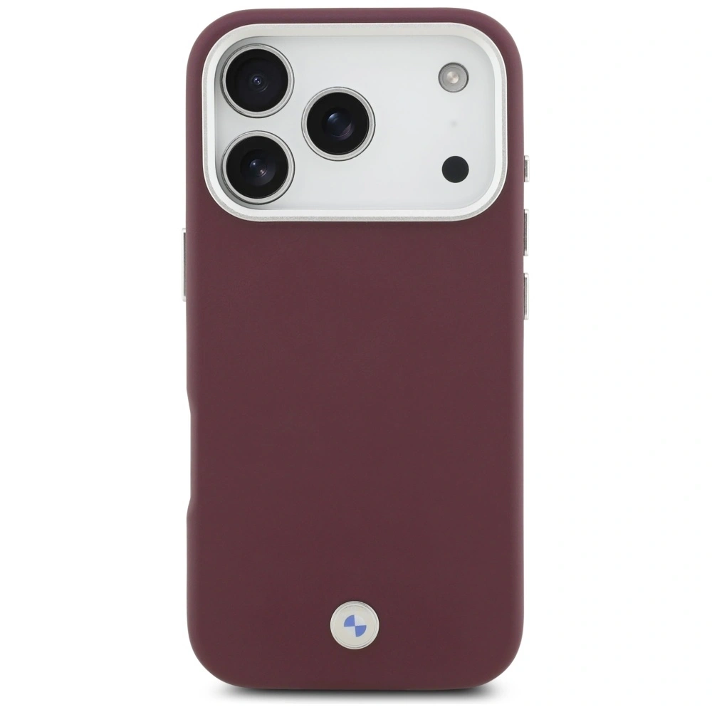 Etui BMW Sign Full Wrapped Metal MagSafe do Apple iPhone 17 Pro czerwony