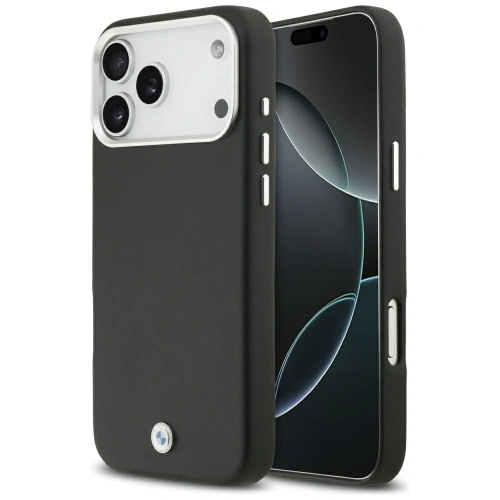 Etui BMW Sign Full Wrapped Metal MagSafe do Apple iPhone 17 Pro Max czarny