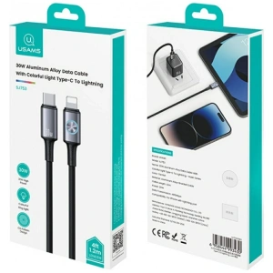 Kabel USAMS Huan Series SJ753 30W USB-C / Lightning 1.2m tarnish