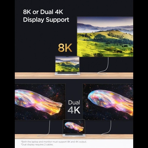 Kabel Spigen EB24015CC Essential USB-C Cable 240W 150cm Black