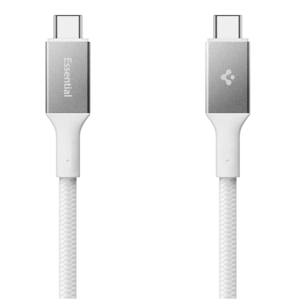 Kabel Spigen EB24015CC Essential USB-C Cable 240W 150cm White