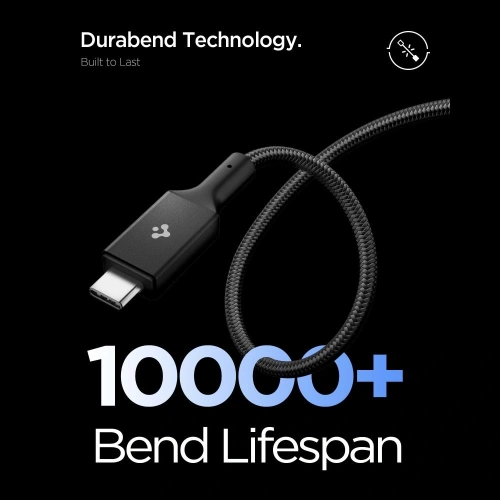 Kabel Spigen EB10015CC Essential USB-C Cable 100W 150cm Black