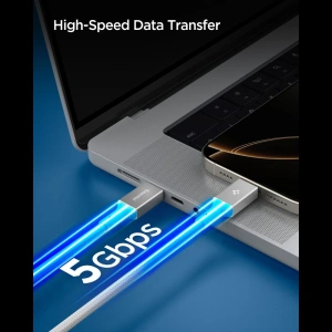 Kabel Spigen EB10015CC Essential USB-C Cable 100W 150cm White