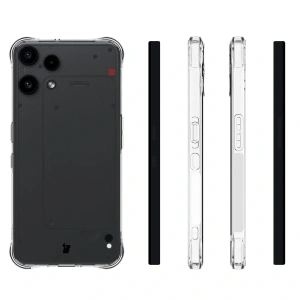 Elastyczne etui Bizon Case Salpa do Nothing Phone (3a) Lite przezroczyste