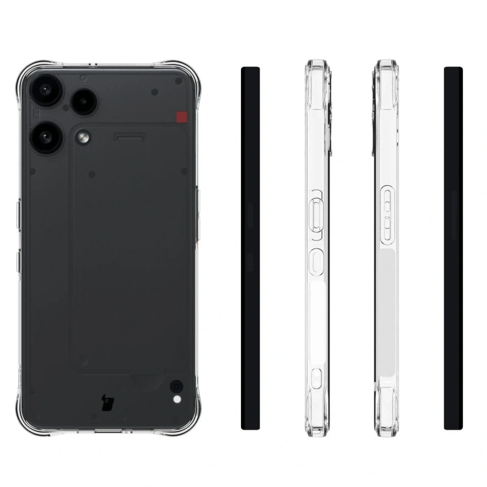 Elastyczne etui Bizon Case Salpa do Nothing Phone (3a) Lite przezroczyste