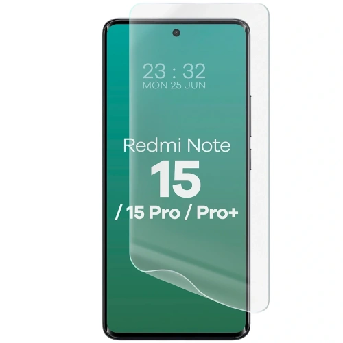 Folia hydrożelowa na ekran Bizon Glass Hydrogel Front do Xiaomi Redmi Note 15 / 15 Pro / 15 Pro+ Plus