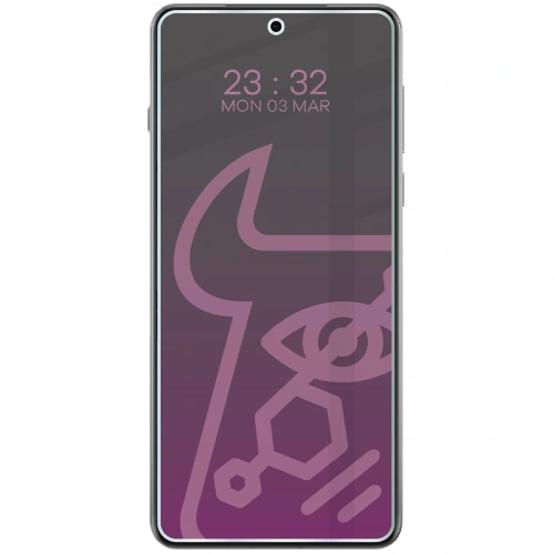 Prywatyzujące szkło hybrydowe Bizon Glass Mule Shadow do Oppo Find X8 Pro matowe