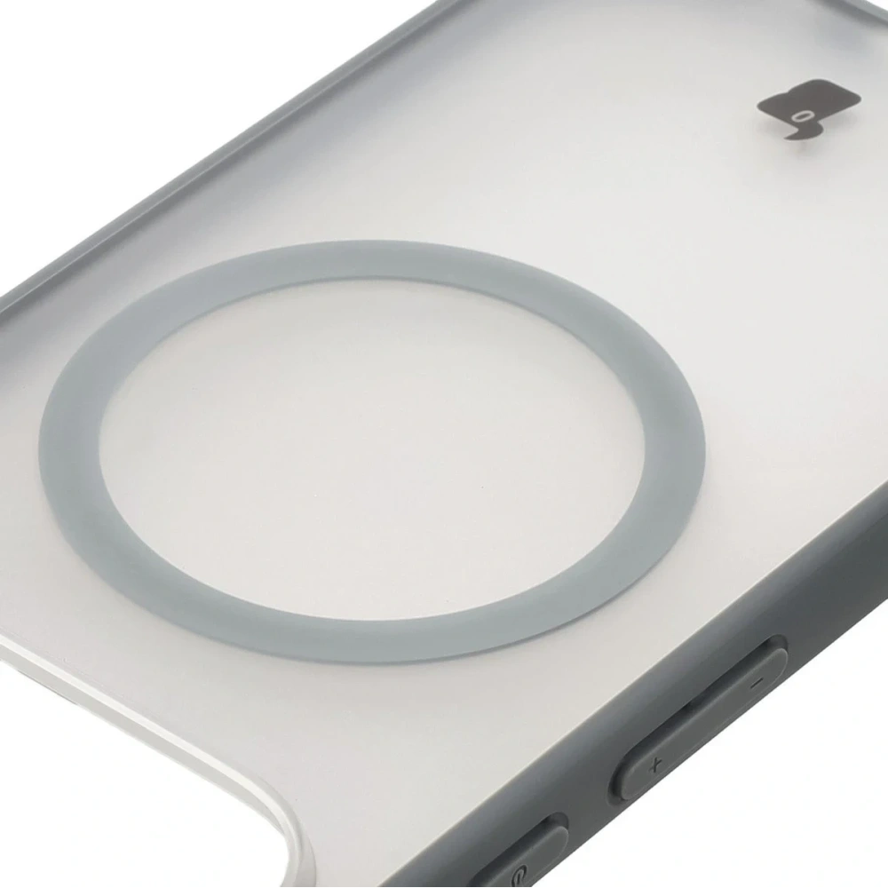 Etui z pierścieniem magnetycznym + szkło hartowane Bizon MatteO Pack do Google Pixel 10 / 10 Pro przydymione-szare