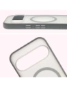Etui z pierścieniem magnetycznym + szkło hartowane Bizon MatteO Pack do Google Pixel 10 / 10 Pro przydymione-szare