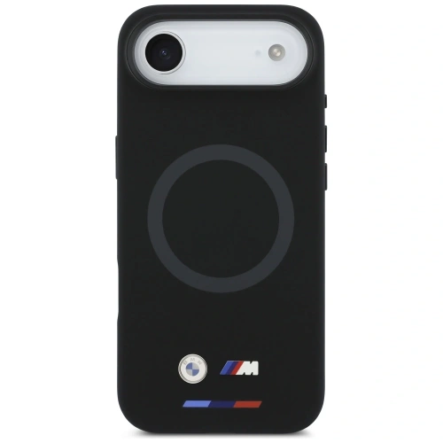Etui BMW M Silicon Logo MagSafe do Apple iPhone Air czarny