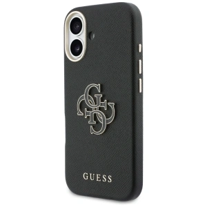 Etui Guess FW Resin Logo do Apple iPhone 17 czarny