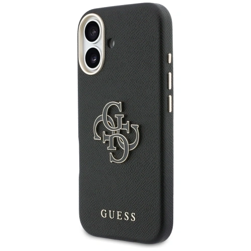Etui Guess FW Resin Logo do Apple iPhone 17 czarny