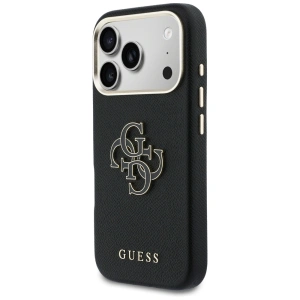 Etui Guess FW Resin Logo do Apple iPhone 17 Pro Max czarny