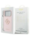 Etui Guess FW Resin Logo do Apple iPhone 17 Pro różowy