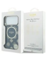 Etui Guess IML Peony Dot MagSafe do Apple iPhone 17 Pro Max niebieski