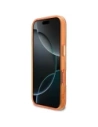 Etui Guess IML Peony Dot MagSafe do Apple iPhone 17 Pro Max pomarańczowy