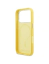 Etui Karl Lagerfeld Karl & Choupette Head Pins Saffiano MagSafe do Apple iPhone 17 Pro Max żółty