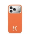 Etui Karl Lagerfeld Karl Head Logo MagSafe do Apple iPhone 17 Pro pomarańczowy