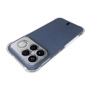 Elastyczne etui + 2x folia na ekran Bizon Case Clear Pack do Xiaomi POCO F8 Ultra