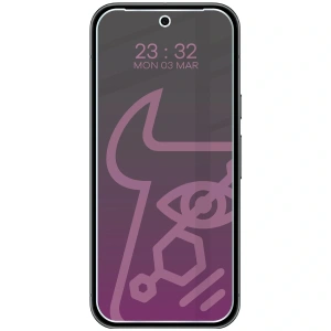 Prywatyzujące szkło hybrydowe Bizon Glass Mule Shadow do Google Pixel 10 Pro matowe