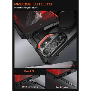 Etui Supcase Unicorn Beetle Grip Mag MagSafe do Samsung Galaxy S26 Ultra Black