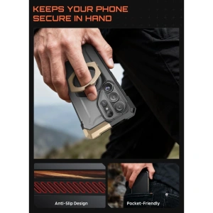 Etui Supcase Unicorn Beetle Grip Mag MagSafe do Samsung Galaxy S26 Ultra Desert