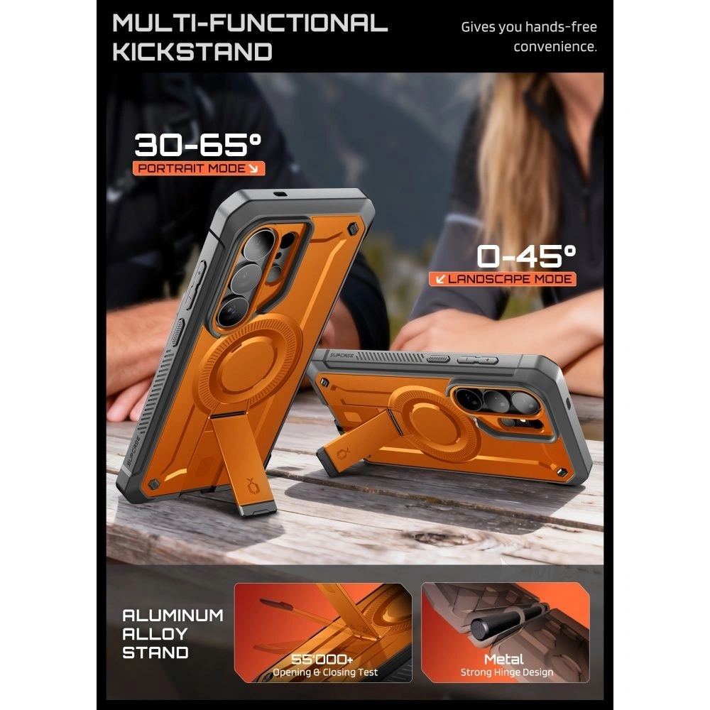 Etui Supcase Unicorn Beetle Pro Mag MagSafe do Samsung Galaxy S26 Ultra Coral