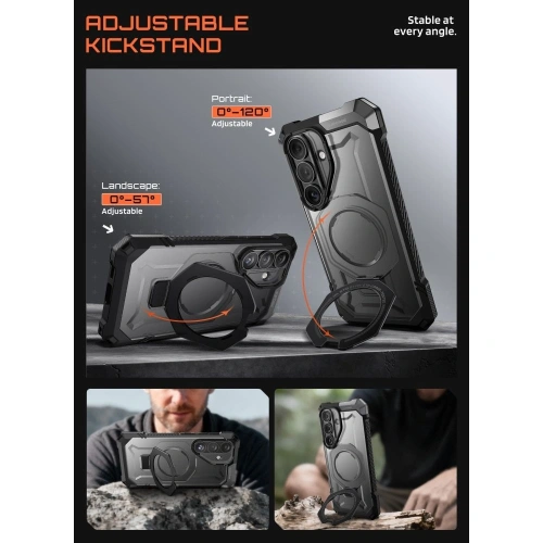 Etui Supcase Unicorn Beetle Grip Mag MagSafe do Samsung Galaxy S26 Black