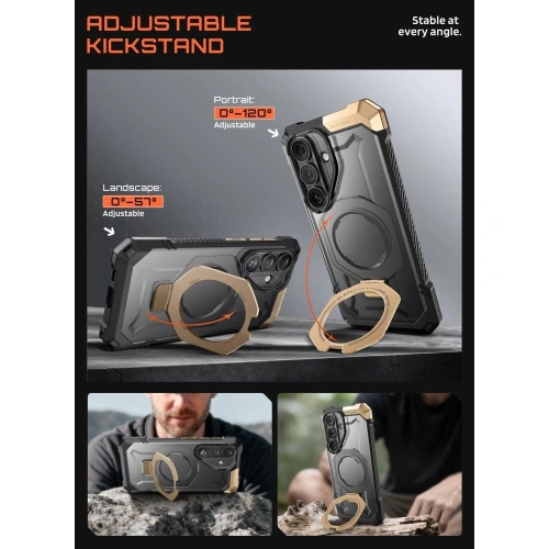 Etui Supcase Unicorn Beetle Grip Mag MagSafe do Samsung Galaxy S26 Desert