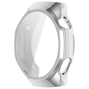 Etui z osłoną ekranu Bizon Case Watch Felipe do Huawei Watch GT6 Pro 46mm srebrne
