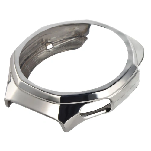 Etui z osłoną ekranu Bizon Case Watch Felipe do Huawei Watch GT6 Pro 46mm srebrne