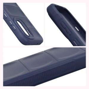 Pancerne etui Bizon Case Tur do OnePlus 15R granatowe